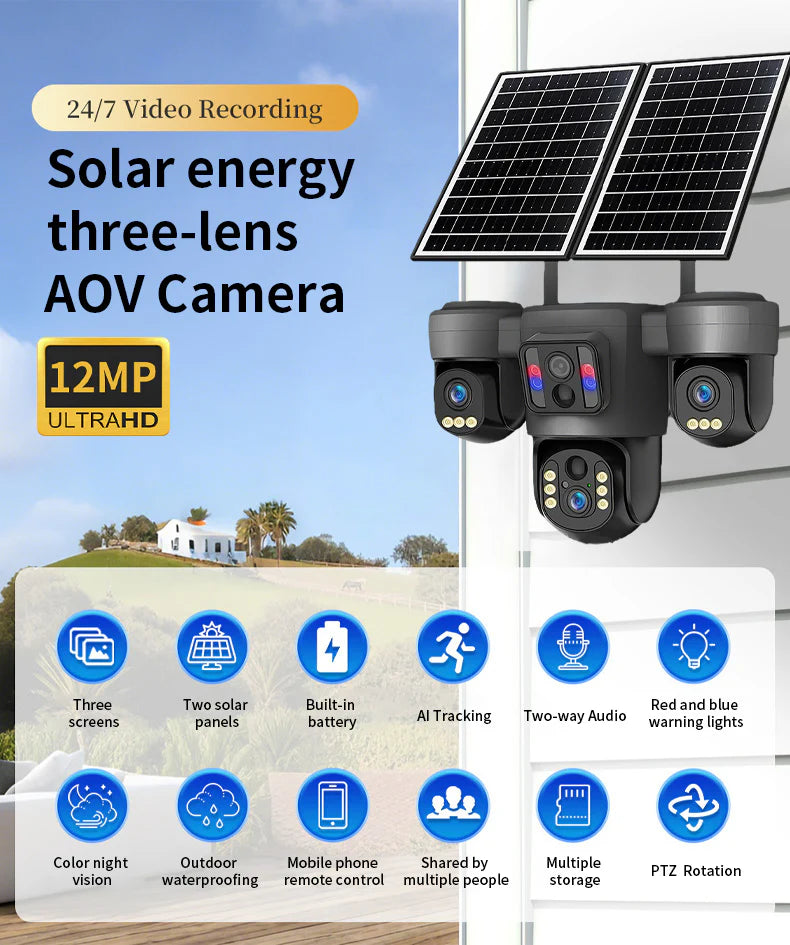 AOV - Solar Security Camera