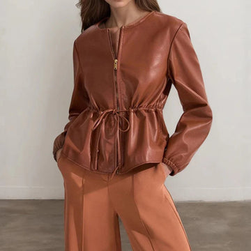 Women’s Faux Leather Jacket